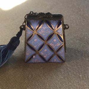 Limoges handbag trinket🌺